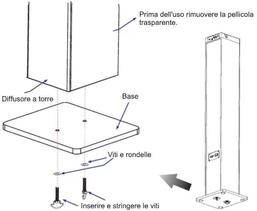 MPMAN T180LBT - Schema d'installazione - 1