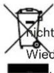 Wentronic SoundOne - Entsorgungshinweise - 1
