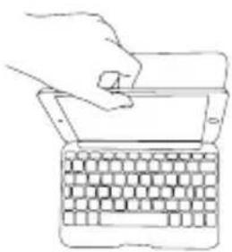 Zagg Messenger folio - INSERTING/REMOVING YOUR iPad® - 1