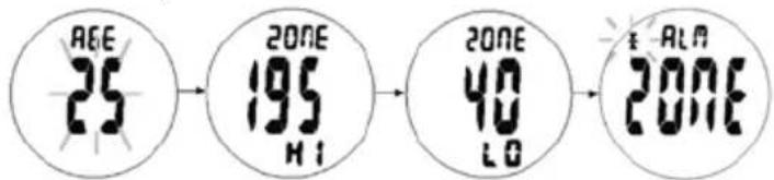 Ciclo CP 11L Puls - Suono allarme on / off - 1