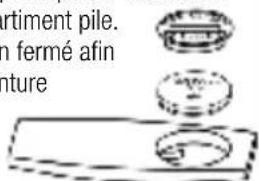 Ciclo CP 11L Puls - Changement de piles - 2