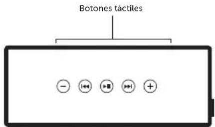 FRESH N REBEL Rockbox Brick XL Fabriq Edition - Botones táctiles: - 6