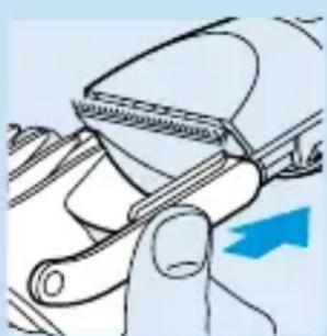 PHILIPS HQC688 - Clipping with comb attachment: - 1