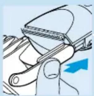 PHILIPS HQC688 - Knippen met de opzetkam - 1