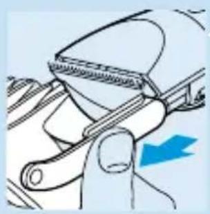 PHILIPS HQC688 - Réglages de hauteur de coupe - 1