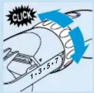 PHILIPS HQC644 - Preparing for clipping - 2