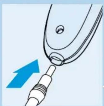 PHILIPS HQC486 - Come caricare l'apparecchio - 1