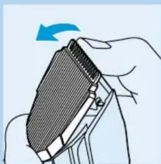 PHILIPS HQC486 - Austauschen der Schneideinheit - 1