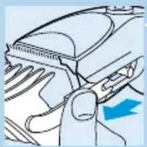 PHILIPS HQC484 - Come tagliare i capelli senza il pettine - 1