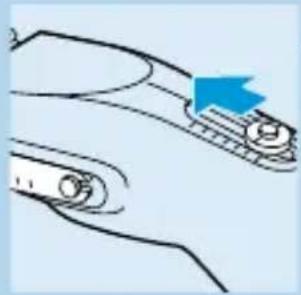 PHILIPS HQC484 - Clipping with comb attachment: - 2