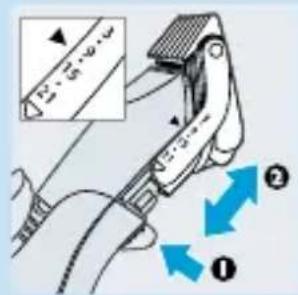 PHILIPS HQC483 - Tarak aparati ile.sap kesme - 2