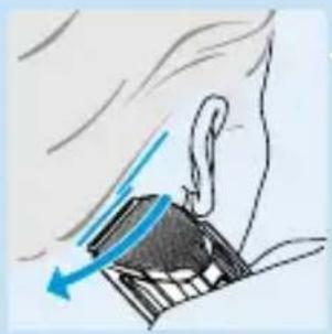 PHILIPS HQC483 - como retocar el contorno sin accesorio de peine - 4