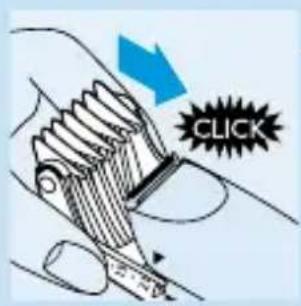 PHILIPS HQC483 - Come usare l'apparecchio - 1