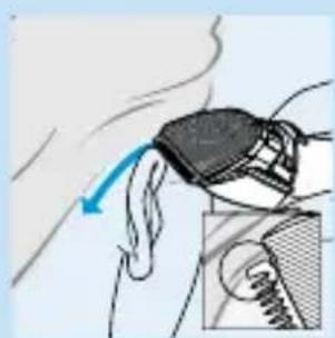 PHILIPS HQC483 - Precise contouring without comb attachment - 1