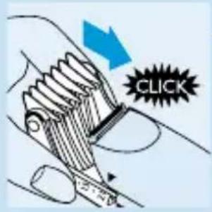 PHILIPS HQC483 - Knippen met opzetkam - 1