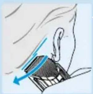 PHILIPS HQC483 - Contorno de precisão sem o pente acessório - 4