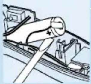 PHILIPS HQC483 - Abra la carcasa. - 1