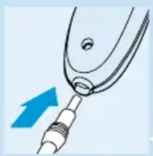 PHILIPS HQC483 - Come caricare l'apparecchio - 1