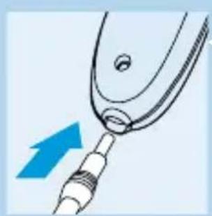 PHILIPS HQC482 - Aufladen (nur HQC482 und HQC483) - 1