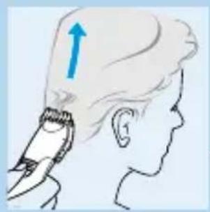 PHILIPS HQC482 - Corte de polo con el accesorio de peine - 2