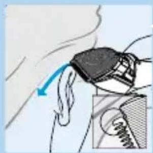 PHILIPS HQC482 - Come rifenire i contorni alla usare il pettine - 1