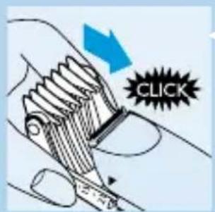 PHILIPS HQC482 - Knippen met opzetkam - 1