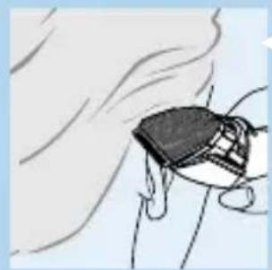 PHILIPS HQC482 - Dessiner un contour précis sans guide de coupe - 1