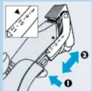 PHILIPS HQC482 - Tarak aparati ile.sap kesme - 2