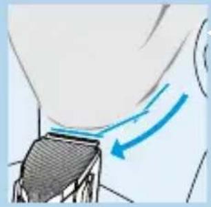PHILIPS HQC482 - Precise contouring without comb attachment - 3