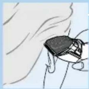 PHILIPS HQC482 - Come rifenire i contorni alla usare il pettine - 2