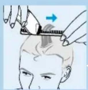 PHILIPS HQC482 - Precise contouring without comb attachment - 5