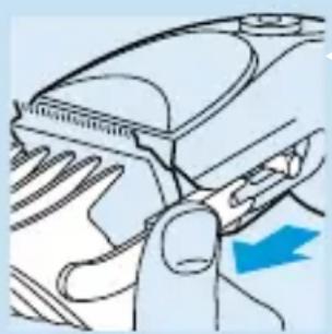 PHILIPS HQC442 - Taille sans guide de coupe - 1