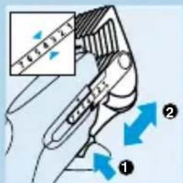 PHILIPS HQC281 - Knippen met opzetkam - 1