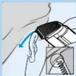 PHILIPS HQC281 - Tarak ve parmak arasi kesim - 3