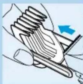 PHILIPS HQC281 - Tailles sans guide de coupe - 2