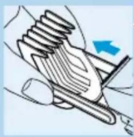PHILIPS HQC281 - Clipping without comb attachment - 2