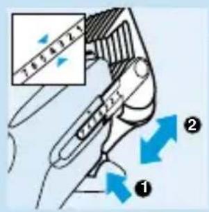 PHILIPS HQC241 - Cómo hacer différentes cortes de pelo - 1