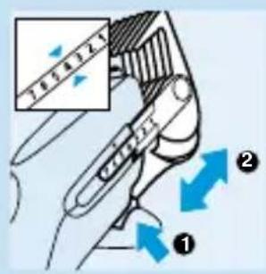PHILIPS HQC241 - Taglio a spazzola - 4