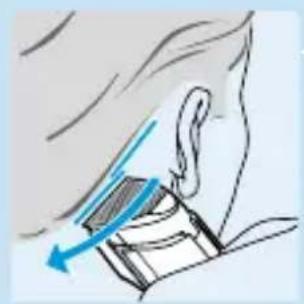 PHILIPS HQC241 - Aparar com um pente ou com os dedos - 2