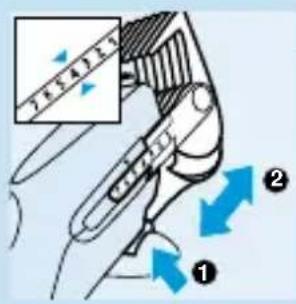 PHILIPS HQC241 - Degisik.sap kesimleri - 1