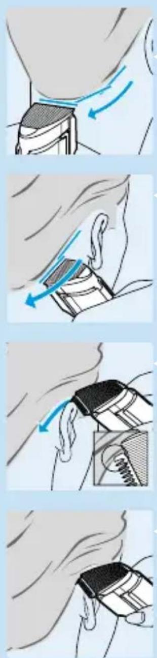 PHILIPS HQC241 - Cutting over styling comb or fingers - 1