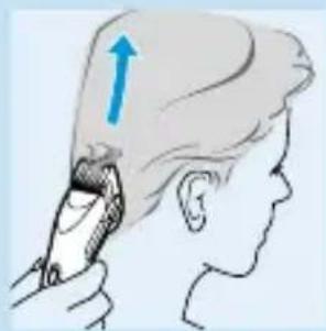 PHILIPS HQC241 - Knippen met tondeuse langs kam of vingers - 1