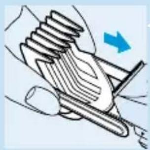 PHILIPS HQC241 - Taille avec guide de coupe - 1