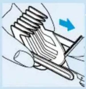 PHILIPS HQC241 - Knippen met opzetkam - 1