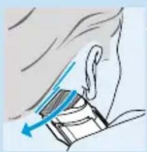 PHILIPS HQC241 - Knippen met tondeuse langs kam of vingers - 5