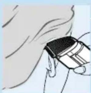 PHILIPS HQC241 - Knippen met tondeuse langs kam of vingers - 7