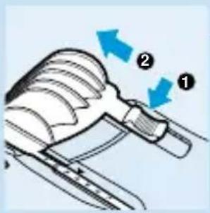 PHILIPS HQC241 - Corte sin el accesorio-peine - 1