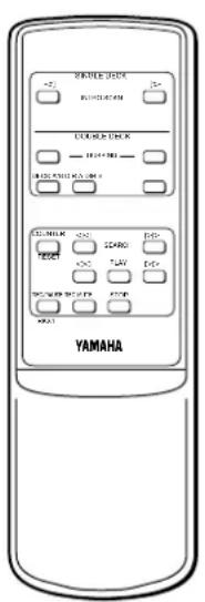 YAMAHA KXW321 - FERNBEDIENUNG (SONDERZUBEHÖR) - 1
