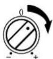 YAMAHA KXW321 - AJUSTE DEL CONTROL PLAY TRIM ( KX-W421 solamente) - 2