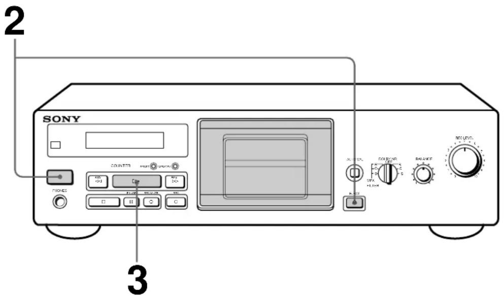 SONY TCKB820S - Leitura de cassetes - 1